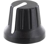 TRU COMPONENTS RK49009WS Tête de bouton rotatif avec marquage noir (Ø x H) 18.8 mm x 15.24 mm