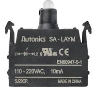 TRU COMPONENTS SA-LAYM Élément LED jaune 110 V, 240 V