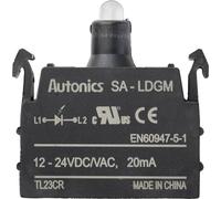 TRU COMPONENTS SA-LDGM Élément LED vert 12 V, 24 V