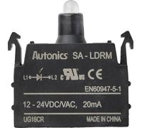 TRU COMPONENTS SA-LDRM Élément LED rouge 12 V, 24 V