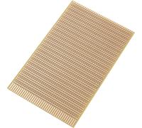 TRU COMPONENTS SU527413 Platine Euro Bakélite (L x l) 160 mm x 100 mm 35 µm Pas 2.54 mm Contenu 1 pc(s)