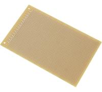 TRU COMPONENTS SU527453 Platine Euro Bakélite (L x l) 160 mm x 100 mm 35 µm Pas 2.54 mm Contenu 1 pc(s)