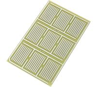 TRU COMPONENTS SU528048 Platine Euro CMS Epoxy (L x l) 160 mm x 100 mm 35 µm Pas 1.27 mm Contenu 1 p