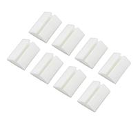 TRU COMPONENTS Support de câble autocollant 1571994 Plage de Ø du faisceau 2.50 à 3.50 mm blanc 8 pc(s)