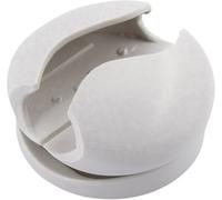 TRU COMPONENTS Support de câble autocollant 93013c1205 Plage de Ø du faisceau 8 mm (max) blanc 5 pc(s)