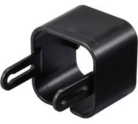 TRU COMPONENTS Support de câble modulaire TC-12533288 plastique ABS noir 35 mm