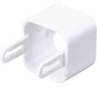 TRU COMPONENTS Support de câble modulaire TC-12533292 plastique ABS blanc 35 mm Contenu: 15 pc(s)