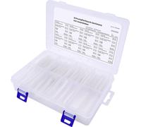 TRU COMPONENTS T1902CA003 Assortiment de gaines thermorétractables transparent Taux de retreint:3:1 300 pc(s)