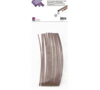 TRU COMPONENTS T1902CA021 Assortiment de gaines thermorétractables marron 1.50 mm 0.50 mm Taux de retreint:3:1 15 pc(s)