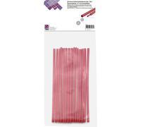 TRU COMPONENTS T1902CA029 Assortiment de gaines thermorétractables rouge 3 mm 1