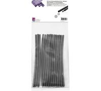 TRU COMPONENTS T1902CA031 Assortiment de gaines thermorétractables noir 3 mm 1 mm Taux de retreint:3:1 15 pc(s)