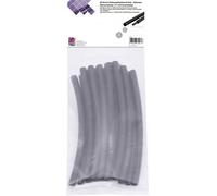 TRU COMPONENTS T1902CA032 Assortiment de gaines thermorétractables noir 6 mm 2 mm Taux de retreint:3:1 15 pc(s)