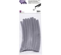 TRU COMPONENTS T1902CA032 Assortiment de gaines thermorétractables noir 6 mm 2 mm Taux de retreint:3:1 15 pc(s)
