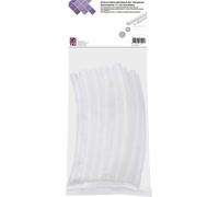 TRU COMPONENTS T1902CA037 Assortiment de gaines thermorétractables transparent 6 mm 2 mm Taux de retreint:3:1 15 pc(s)