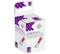 TRU COMPONENTS T1904C038 Assortiment de cosses à languette femelles Largeur d'accouplement: 6.30 mm Épaisseur de contact: 0.80 mm