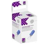 TRU COMPONENTS T1904C062 Cosse à oeillet Section max.=2.50 mm² Ø du trou=5.30 mm partiellement isolé bleu 25 pc(s)