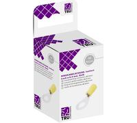 TRU COMPONENTS T1904C063 Cosse à oeillet Section max.=6 mm² Ø du trou=8.40 mm partiellement isolé jaune 10 pc(s)