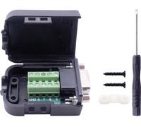 TRU COMPONENTS T1904C091 Prise encastrée D-SUB Nombre de pôles: 9 raccord à vis 1 pc(s)