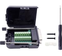 TRU COMPONENTS T1904C094 Kit embase SUB-D mâle Nombre de pôles: 15 raccord à vis 1 pc(s)