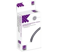 TRU COMPONENTS T1904CA027 Gaine thermorétractable sans colle noir 2 mm 1 mm Taux de retreint:2:1 1 m