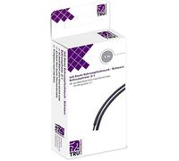 TRU COMPONENTS T1904CA027 Gaine thermorétractable sans colle Noir 2 mm Taux de rétrécissement : 2:1 1 m