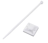 TRU COMPONENTS T1904CA038 Assortiment de serre-câbles 100 mm 2.50 mm incolore 20 parties