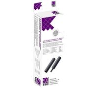 TRU COMPONENTS T1904CA046 Gaine thermorétractable avec colle noir 32 mm 8 mm Taux de retreint:4:1 1 pc(s)