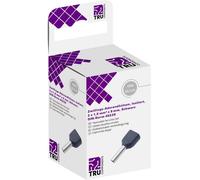 TRU COMPONENTS T1906C155 Embout double dextrémité de câble 1.5 mm² partiellement isolé noir 100 pc(s)