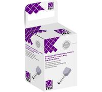 TRU COMPONENTS T1906C157 Embout double dextrémité de câble 4 mm² partiellement isolé gris 50 pc(s)
