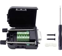 TRU COMPONENTS T190C4089 Prise encastrée D-SUB Nombre de pôles: 9 raccord à vis 1 pc(s)