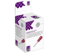 TRU COMPONENTS T2010C359 Cosse à embout 0.5 mm² 1.5 mm² partiellement isolé rouge 25 pc(s)