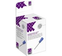 TRU COMPONENTS T2010C360 Cosse à embout 1.5 mm² 2.5 mm² partiellement isolé bleu 25 pc(s)