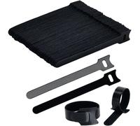 TRU COMPONENTS T24CA057 Collier de serrage auto-agrippant pour grouper partie velours et partie agrippante (L x l) 150 mm x 12 mm