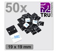 TRU COMPONENTS T24CA066 Embase de fixation autocollant, vissable TC-12888536 4