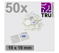 TRU COMPONENTS T24CA067 Embase de fixation autocollant, vissable TC-12888540 4