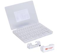 TRU COMPONENTS T24CA076 Support de câble autocollant TC-12888576 Plage de Ø du faisceau 5 à 9 mm transparent 50 pc(s)