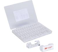 TRU COMPONENTS T24CA076 Support de câble autocollant TC-12888576 Plage de Ø du faisceau 5 à 9 mm transparent 50 pc(s)