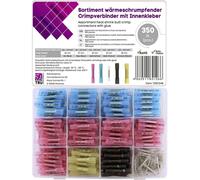 TRU COMPONENTS T25C048 Prolongateur avec gaine thermorétractable 0.3 mm² 6.0 mm² entièrement isolé blanc, rouge, bleu, noir