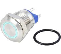 TRU COMPONENTS TC-10090904 GQ12-AF-10E/J/B/24V/S Interrupteur antivandalisme 48 V/DC 2 A 1 x Off/(On