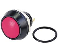 TRU COMPONENTS TC-10091000 GQ12B-10/J/R/A Bouton-poussoir 48 V/DC 2 A 1 x Off/(On) à rappel IP65 1 pc(s)