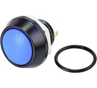 TRU COMPONENTS TC-10091008 GQ12B-10/J/B/A Bouton-poussoir 48 V/DC 2 A 1 x Off/(On) à rappel IP65 1 pc(s)