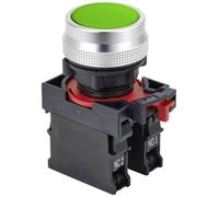 TRU Components TC-10091032 Interrupteur à pression 250 V/AC 5 A 1 x marche/arrêt IP40 1 pièce