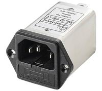 TRU COMPONENTS TC-10101436 Filtre d'alimentation avec connecteur femelle pour appareil 250 V/AC 10 A 0.3 mH (L x l x H) 54.3 x 44