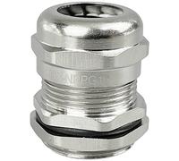 TRU Components TC-10302884 Presse-étoupe PG16 en laiton (nickelé) en métal