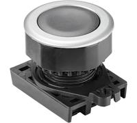 TRU COMPONENTS TC-10343972 S3PF-P1K Bouton-poussoir bouton noir 1 pc(s)