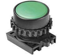 TRU COMPONENTS TC-10343988 S3PR-P1G Bouton-poussoir bouton vert standard (satiné mat)