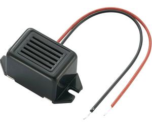 TRU COMPONENTS TC-10358332 Buzzer miniature Bruit généré: 75 dB Tension: 4.5 V/DC son continu