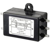 TRU COMPONENTS TC-10471952 Filtre d'alimentation 250 V/AC 10 A 0.3 mH (L x l x H) 68 x 50 x 25 mm 1 pc(s)