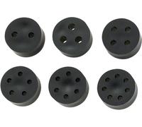 TRU COMPONENTS TC-10820772 TC-MH18-3A203 Joint muti-passages M20 3 x -2.0 - 3.0 mm caoutchouc noir 50 pc(s)