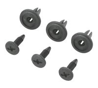 TRU COMPONENTS TC-10820832 Rivet à expansion Ø du trou 6.3 mm noir 100 pc(s)